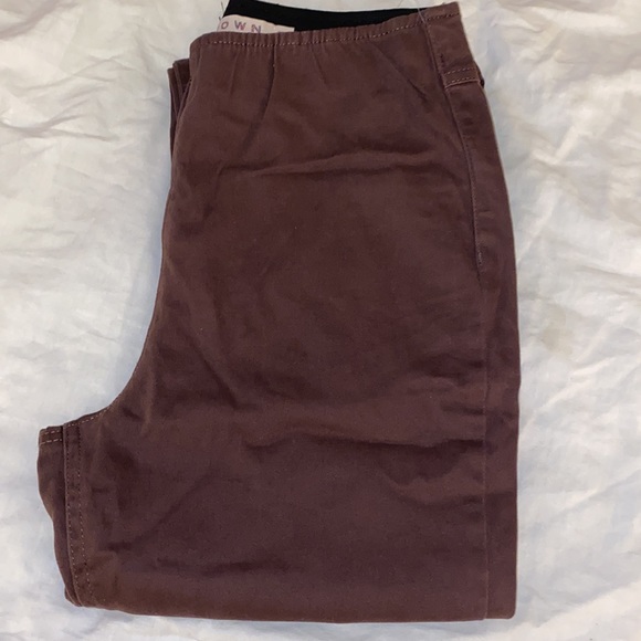 Flare denim pants | size 5 | brown-plum - Picture 3 of 8